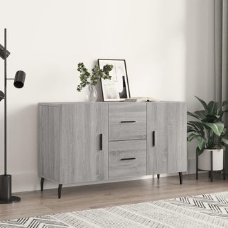 vidaXL Aparador De Madera De Ingenier&iacute;a Gris Sonoma 100x36x60 Cm Vidaxl