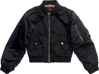 Balenciaga Shrunk Bomber Black 746478TYD311000