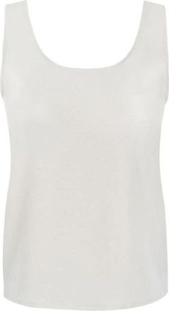 Lebrand Daha Tank Top - Dames - Tops zonder mouwen - Wit - L - Polyester - Tops
