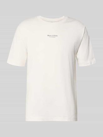 Marc O'Polo Regular Fit T-Shirt aus reiner Baumwolle in Offwhite, Gr&ouml;&szlig;e XXXL