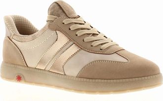 Relife Womens Relife Womens Trainers Refuse Decorative Lace Slip On beige UK Size - Cream - Size: 6