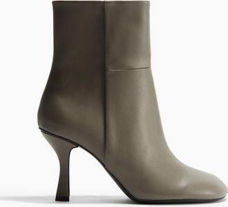 H&M Hohe Stiefeletten - Green