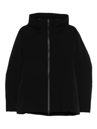 Attachment hooded zip jacket - Nero