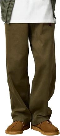 Gramicci Hemp Pant Straight Fit - Heren - Straight fit broeken - Groen - XL - Katoen - Broeken