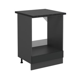 Vicco Armario Para Horno Empotrado R-line, Antracita Casa De Campo, 60 Cm, Et Antracita Vicco