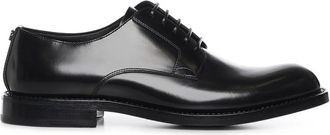 Dolce & Gabbana Business Schoenen - Heren - Nette schoenen - Zwart - 41 EU - Leer - Schoenen