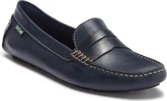 Eastland Patricia Moc Loafer - Wide Width Available in Navy at Nordstrom, Size 6.5