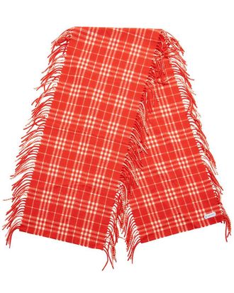 Burberry Check Cashmere Scarf (Authentic Pre-Loved)