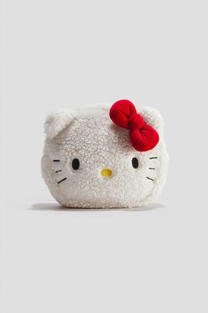H&M Fluffy Backpack in White/hello Kitty at Nordstrom