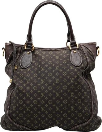 Louis Vuitton Pre-owned Handbags, female, Brown, Size: ONE SIZE Pre-owned Printed Pattern Tote Bag