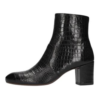 Chie Mihara Nurina Enkellaars - Dames - Schoenen - Zwart - Maat: 39 EU Leer