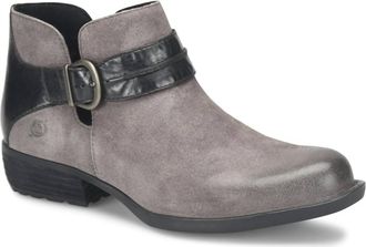 Born Womens Kati Bootie In Dark Grey Black