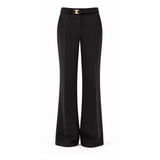 BABYLON Wide Trousers, female, Black, Size: 3XL Wide Trousers