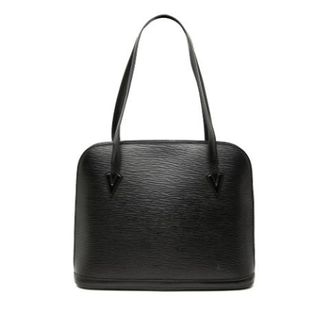 Louis Vuitton Pre-owned Lussac Schoudertas - Dames - Pre-owned - Zwart - Maat: ONE Size Leer