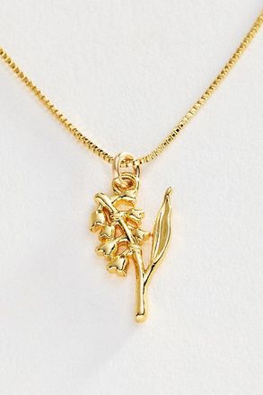Set & Stones Elsie Birth Flower Necklace