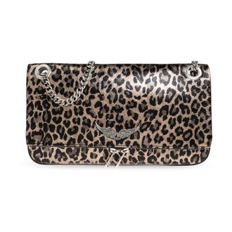 Zadig&Voltaire Shoulder Bags, female, Black, Size: ONE SIZE Rock II Shoulder Bag