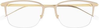 Montblanc MB0234OK001 Metal Frame Eyeglasses - Gold