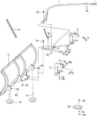 STIGA Sports Soporte De Montaje Izquierdo Original Stiga - 1319-1951-01