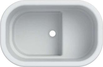 Keramag Plato De Ducha Sentado Geberit Hecho De Varicor, Blanco Alpino