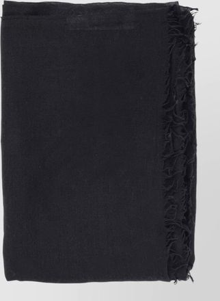 Rick Owens wool silk cashmere scarf