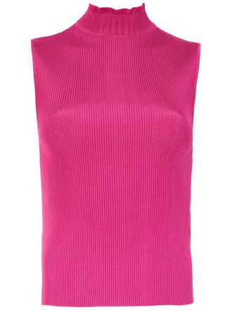 OLYMPIAH Nika high neck top - Pink