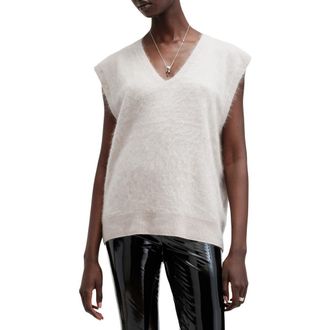 AllSaints Rebel Cashmere Sweater in Jute White at Nordstrom Rack, Size Medium