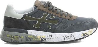 Premiata Sneakers - Heren - Sneakers - Grijs - 46 EU - Leer - Schoenen