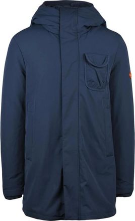 Dekker Dekker - Granlasco Parka - Heren - Mantels - Blauw - Maat: 2XL Leer