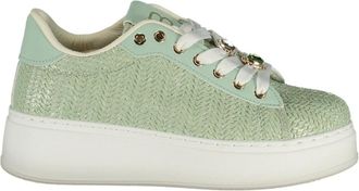 Laura Biagiotti 9622 Sneaker - Dames - Sneakers - Groen - 41 EU - Polyester - Schoenen