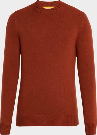 Guest In Residence Mens Cashmere Crewneck Sweater