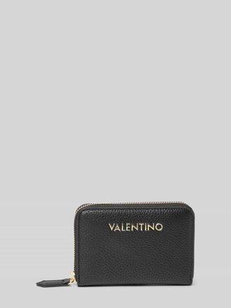 Valentino Handbags Portemonnaie mit Label-Applikation Modell ALEXIA in Black, Gr&ouml;&szlig;e 1
