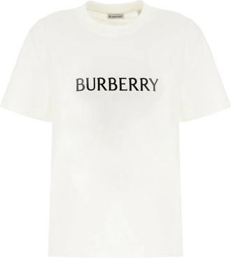 Burberry T-shirt - Dames - T-shirts - Wit - M - Tops