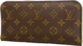 Louis Vuitton Brown Lv Off White Long Wallet (Bi-Fold) (Pre-Owned)