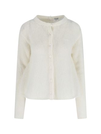 Loewe Cardigan In Misto Mohair