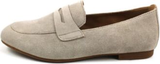 Gabor Instappers - Dames - Schoenen - Beige - Maat: 39 1/2 EU Leer