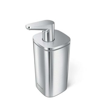 Simplehuman Dosificador De Jab&oacute;n De Pie, Acero Inoxidable Kt1183