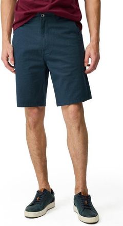 Rodd & Gunn Millwater Stretch Twill Shorts in Bluestone at Nordstrom, Size 30