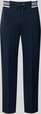 Joop Sweatpants mit elastischem Bund in Marine, Größe XXL