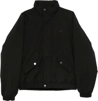 Lacoste waterproof puffer jacket - Black