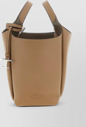 Tod's t timeless mini leather bucket bag