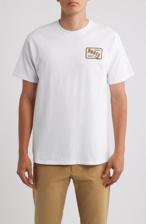 Brixton Emery Graphic T-Shirt in White at Nordstrom, Size Xx-Large