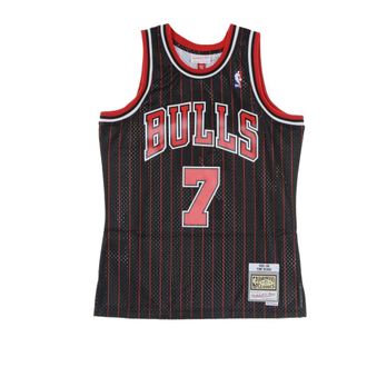 Mitchell & Ness Sportswear, male, Black, Size: M Chicago Bulls Basketball Tank Top Toni Kukoc 1995-96