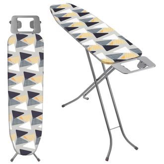 OEM Tabla De Planchar, Tablero De Part&iacute;culas Con Acolchado De Espuma De 5 Mm, Dimensiones 114 X 34 Cm, Ajuste De Altura En Tres Posiciones, Peso 3,2 Kg, F