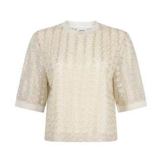 Aaiko Julice NY 521 Top - Dames - Blouses - Beige - M - Overhemden