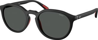 Polo Ralph Lauren PH4232U 550487 Mens Sunglasses Black Size 53
