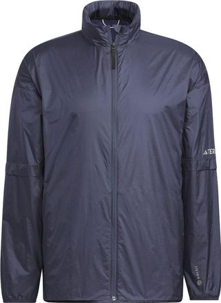 adidas Niuheaven Windbreaker Jacket Asia Sizing Navy HY4702