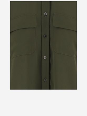 F.it Womens Shirt Technical Fabric Green Polyester
