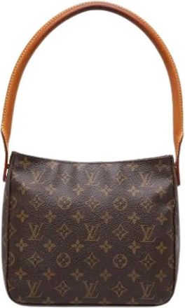 Louis Vuitton Pre-owned Looping MM - Dames - Vintage Schoudertas - Bruin - ONE Size - Leer - Vintage
