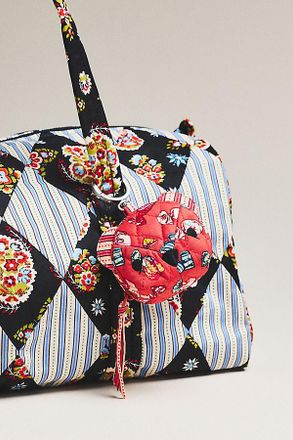 Vera Bradley x Anthropologie Classic Mini Bear Bag Charm