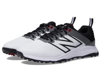 New Balance Fresh Foam Contend V2 Mens Spikeless Golf Shoes 2024 White/Black 10